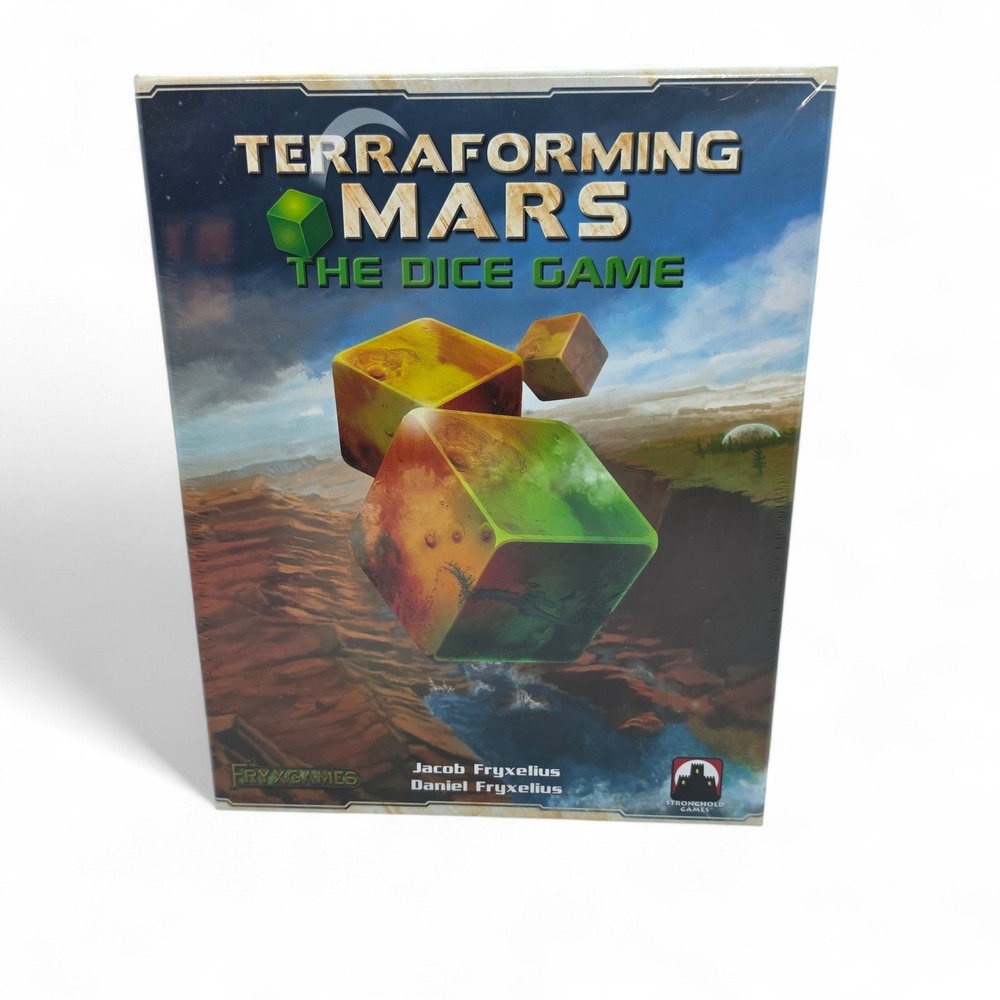 Terraforming Mars The Dice Game Strategy Board Game Stronghold Games New Sealed